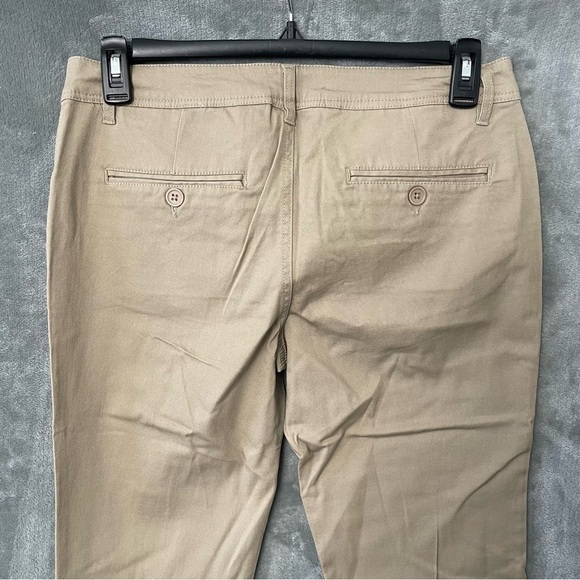 NWT Spoon Jeans Khaki Stretch Skinny Pants Women's Juniors Size 13 - Picture 4 of 10